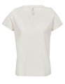 Dames T-Shirt Sols V-Neck Regent Off White